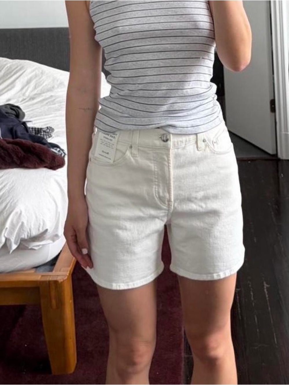 Madewell perfect vintage mid shorts